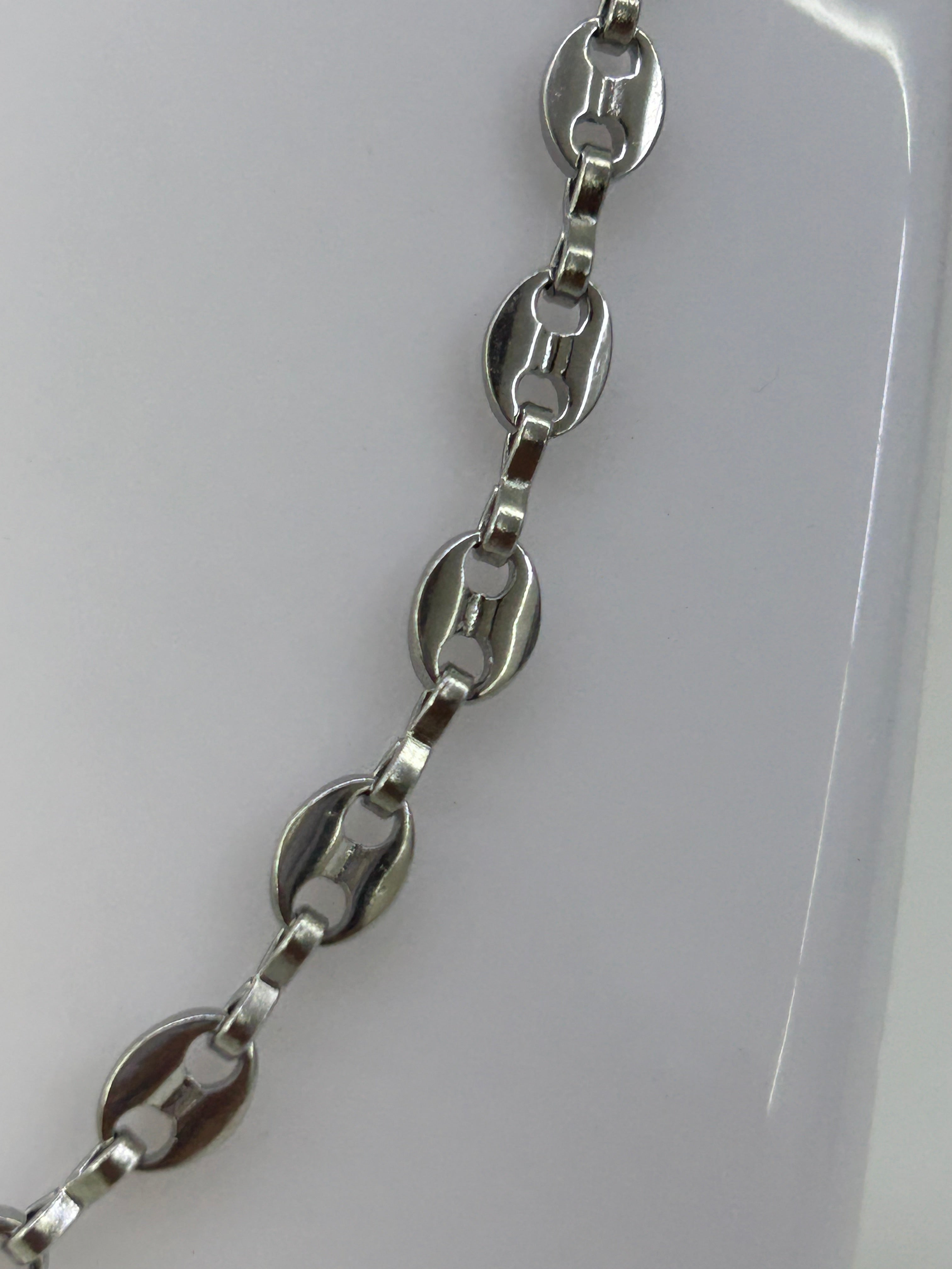 Cadena de Acero Hombre Calabrote 55 cm
