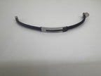 Pulsera de Acero y Cuero Trenzada