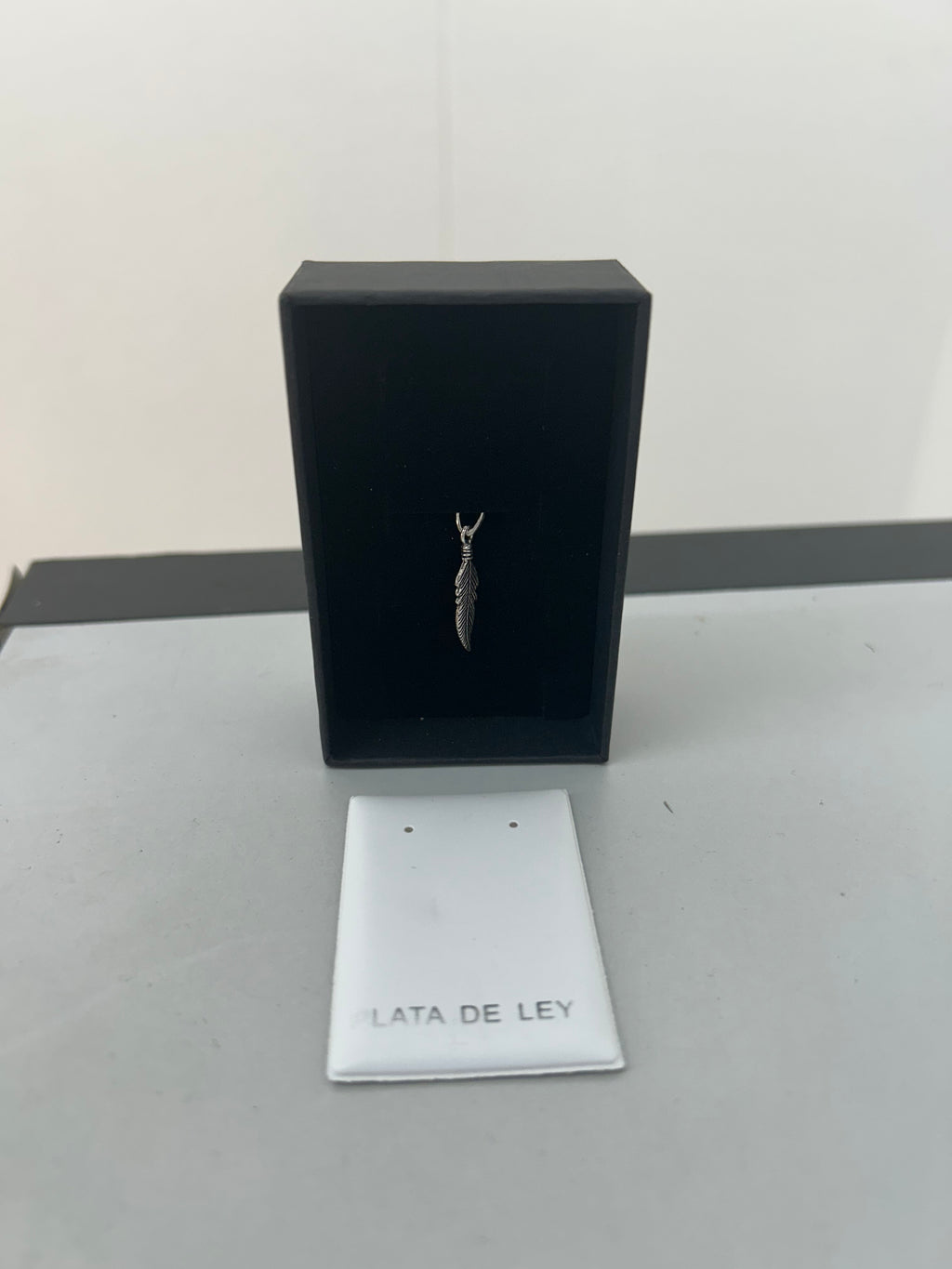 Colgante de Plata Pluma