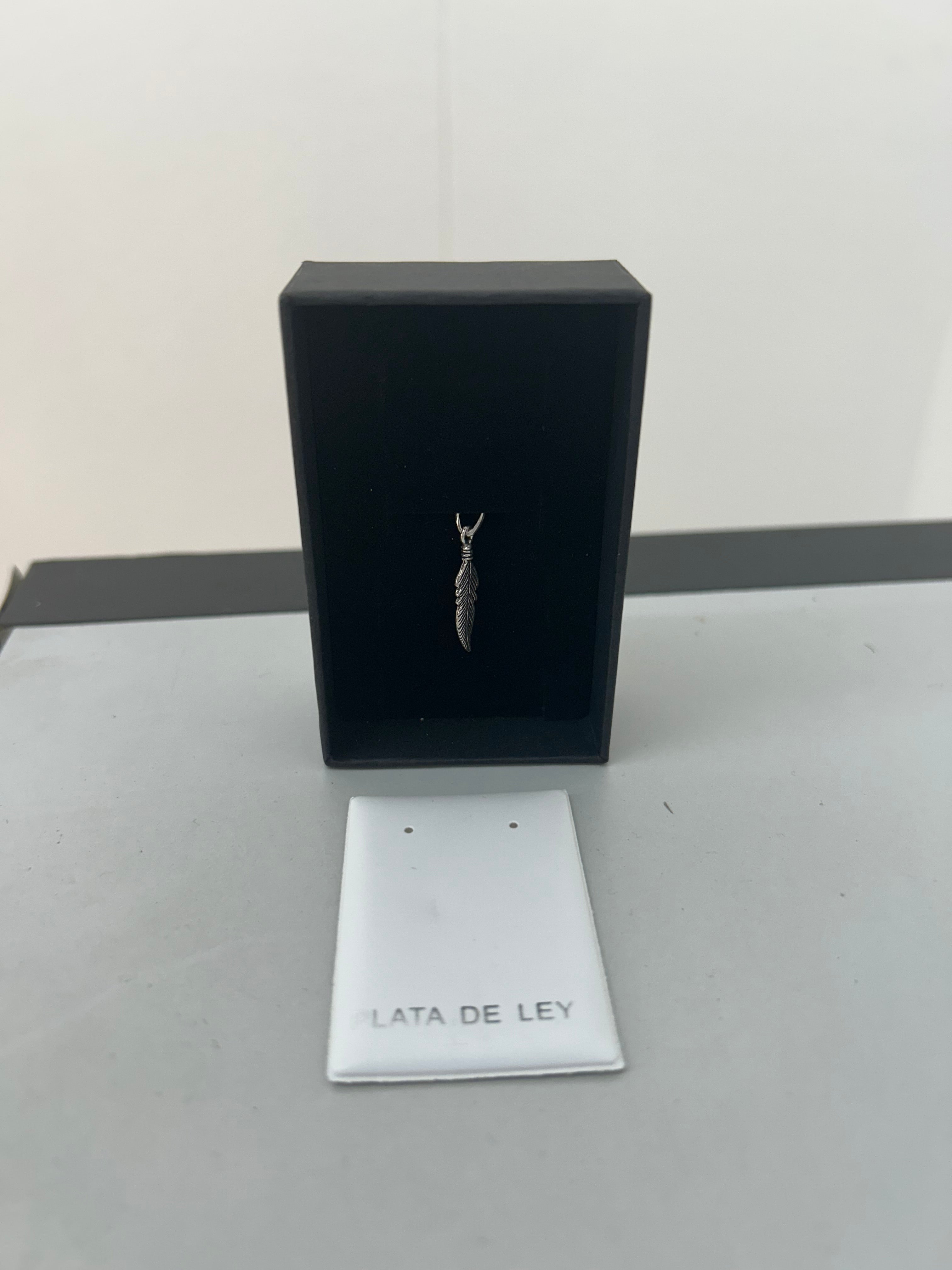 Colgante de Plata Pluma
