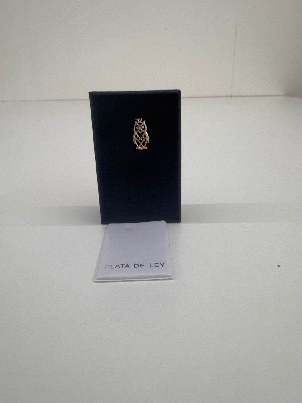 Colgante Plata Búho 15 x 10 mm