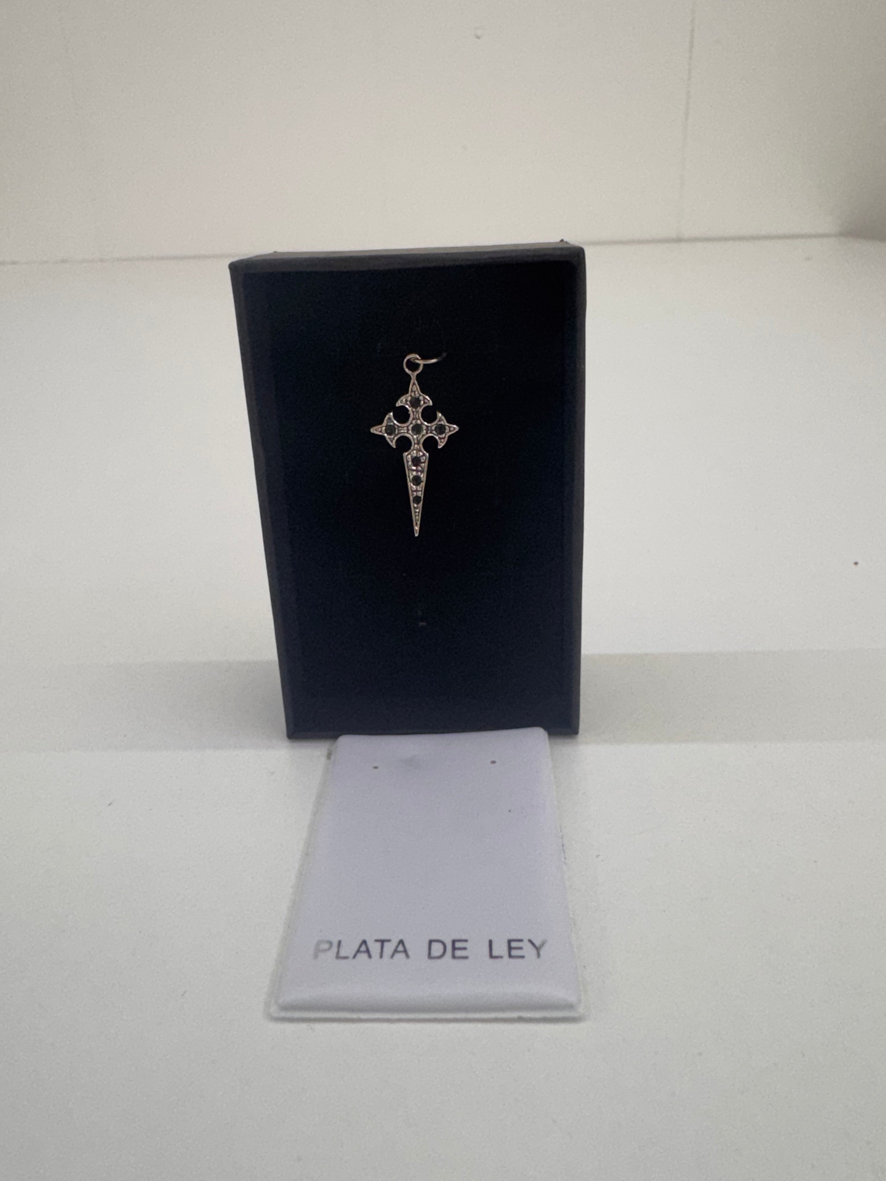 Colgante de Plata Cruz Celta 19 x 10 mm