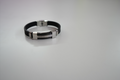 Pulsera de Acero y Caucho Greca