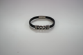 Pulsera de Acero y Cuero Nudos