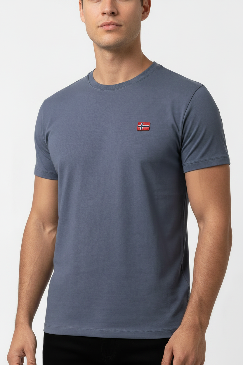 Camiseta NORWAY 1963 Hombre Azul