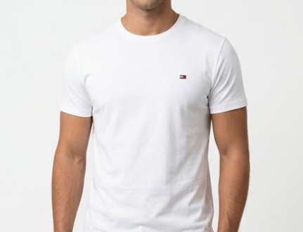 Camiseta TOMMY HILFIGER Hombre Blanco