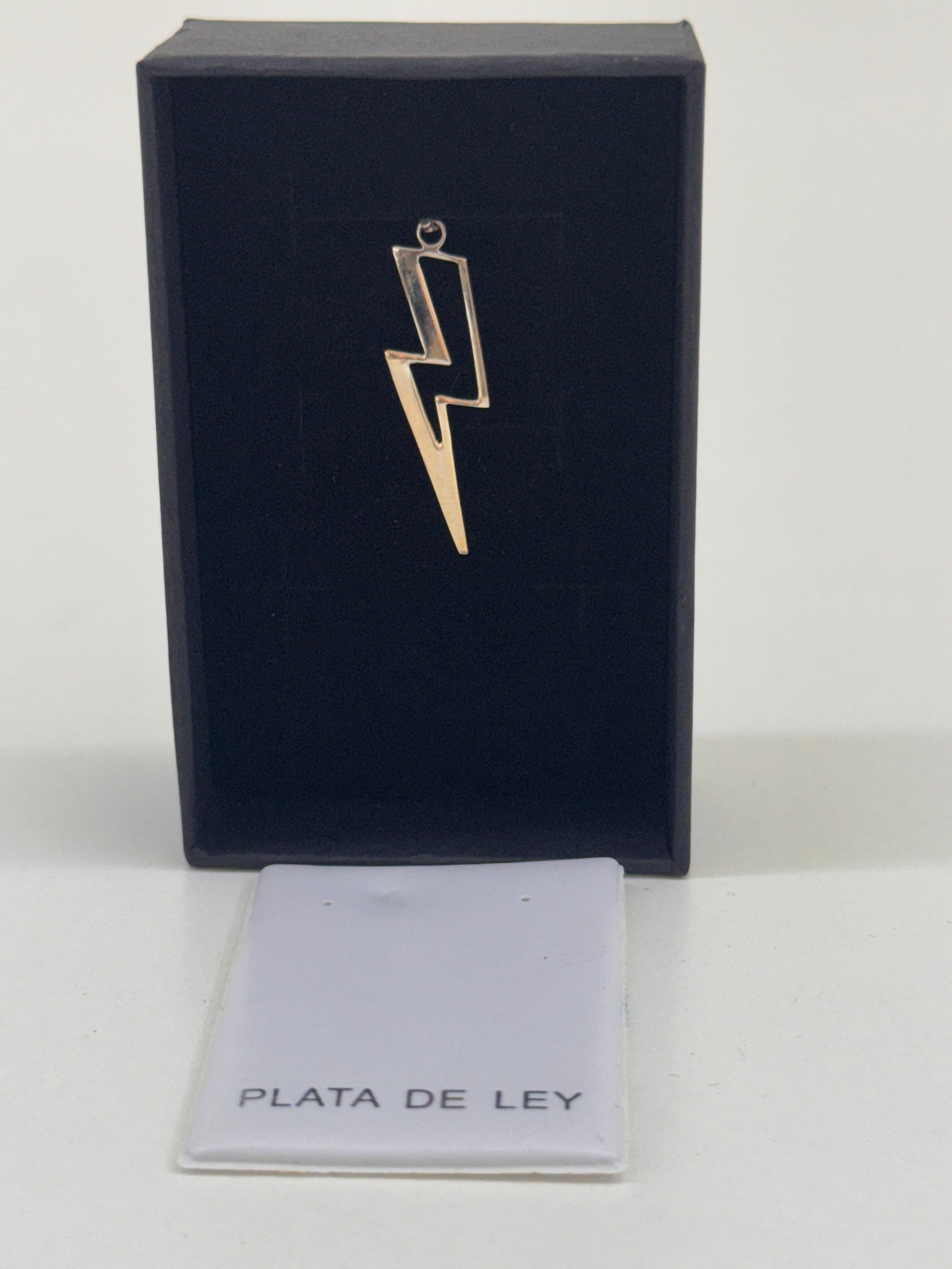 Colgante de Plata Rayo Calado