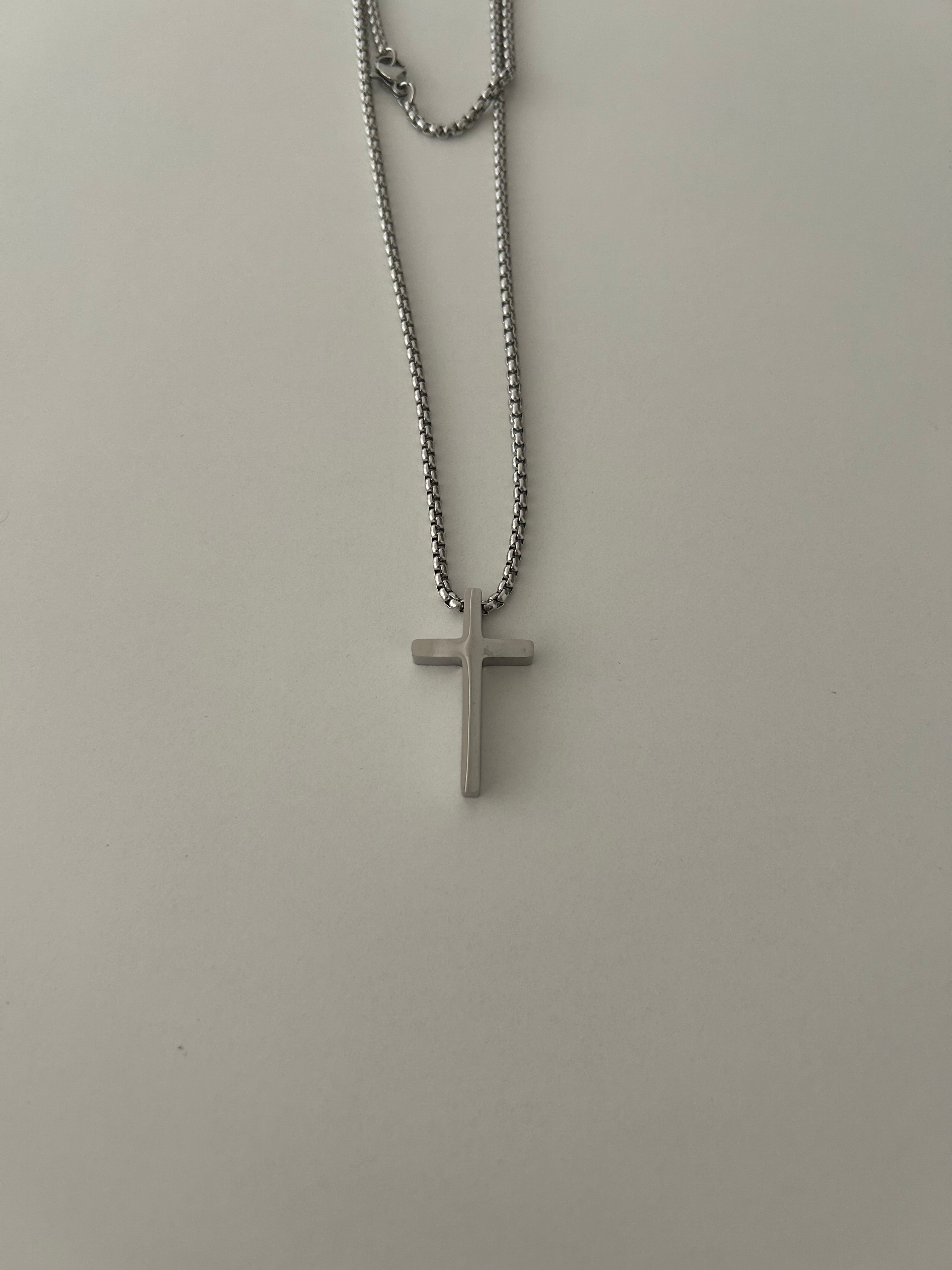Cadena + colgante cruz