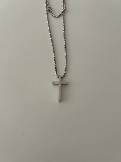 Cadena + colgante cruz