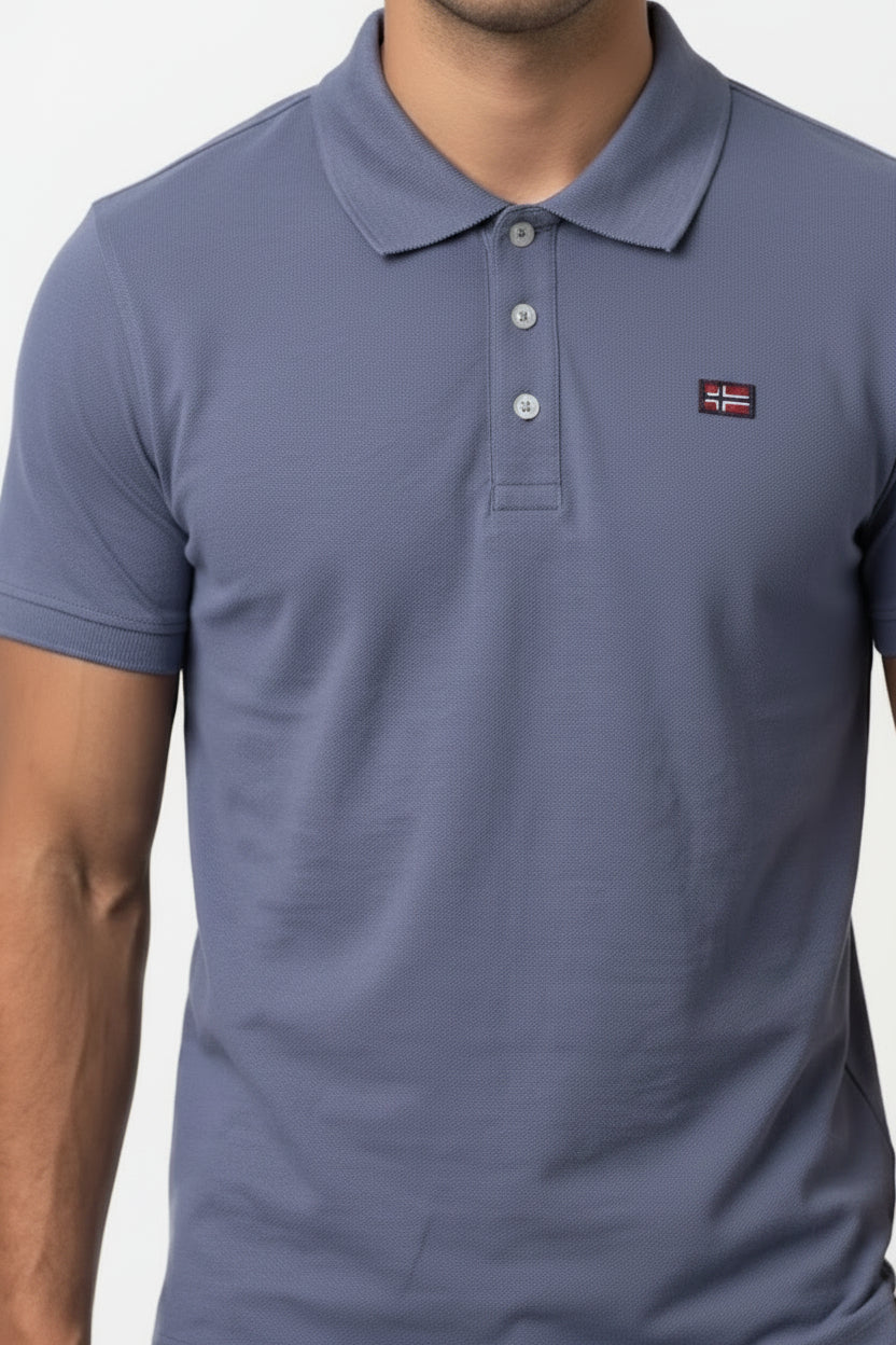 Polo NORWAY 1963 hombre Azul