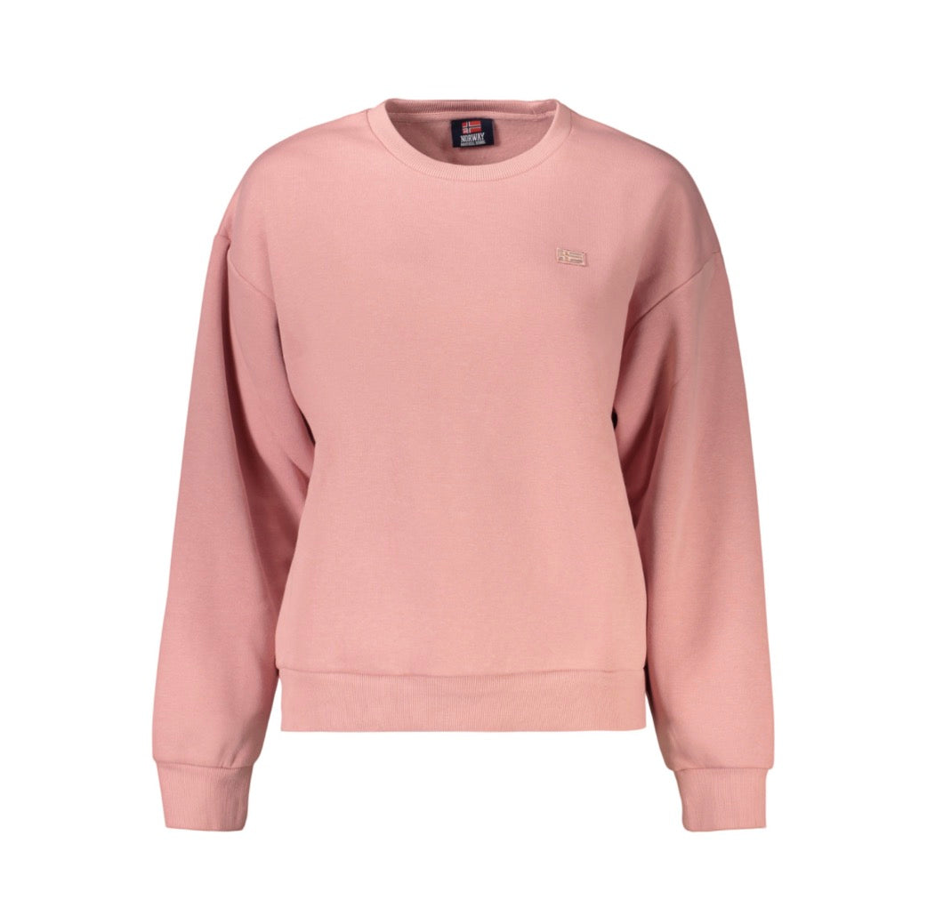 Sudadera rosa Mujer NORWAY 1963.